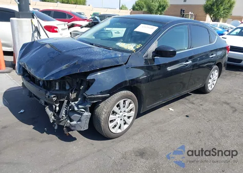 2017 Nissan Sentra S из США, поврежденный, VIN 3N1AB7AP4HY376563